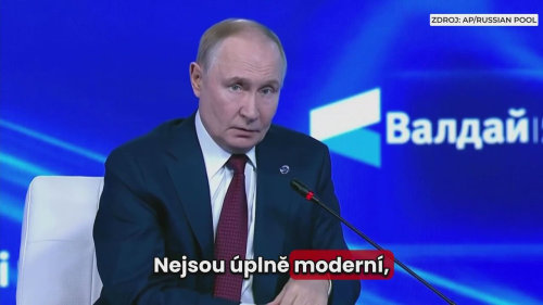 Putin se vyjádřil k možné dodávce raket tomahawk na Ukrajinu