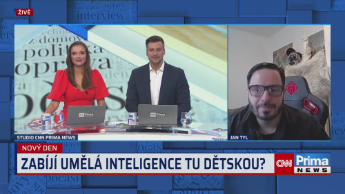 AI mezi dětmi: Odborník Jan Tyl řekl, jak pomáhá a škodí