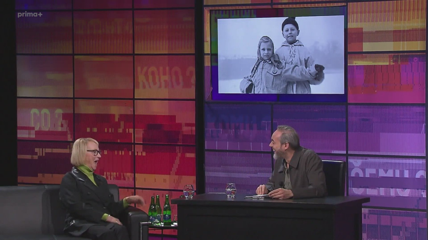 Eva Romanová v talkshow 7 pádů Honzy Dědka 2025