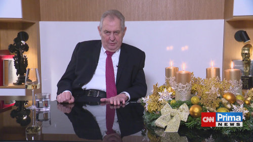Vánoční poselství Miloše Zemana, 26.12. v 13:00