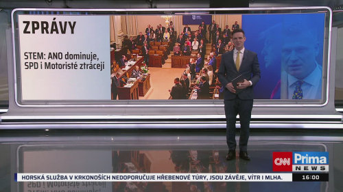 ZPRÁVY, 11.1. v 16:00