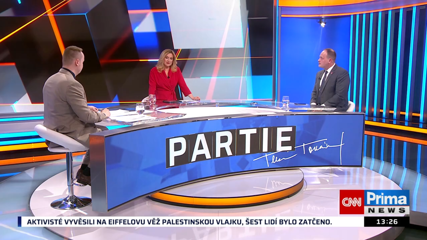 Třetí část Partie: Ekonomové Bednář a Peterka