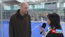 Fotbalista Jan Koller otevřel padelové centrum