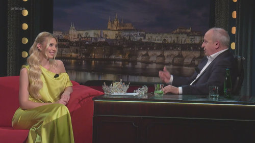  Miss Earth Natálie Puškinová v Show Jana Krause (2025)