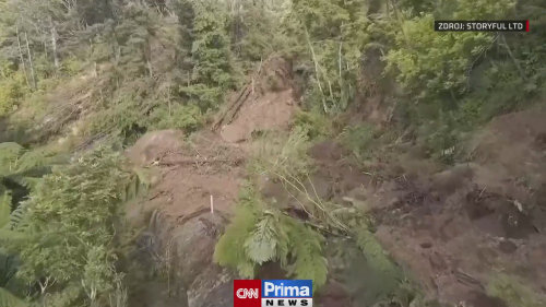 Sesuv půdy na Novém Zélandu