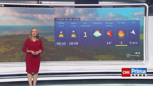 POČASÍ, 22.9. v 15:14