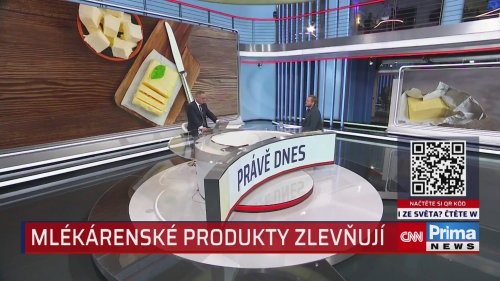 Mlékárenské produkty zlevňují