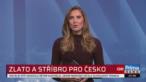 ZPRÁVY, 8.2. v 22:00