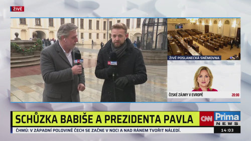 SPECIÁLNÍ VYSÍLÁNÍ, 26.11. v 14:00