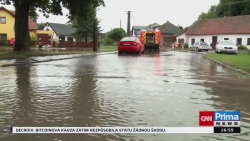 Zatopené ulice i sklepy na Vysočině a Moravě