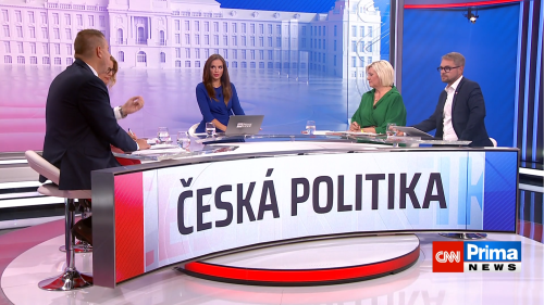 NEDĚLNÍ SPECIÁL: Česká politika, 23.8. v 11:00 - Jindřich Rajchl, Věra Kovářová, Jana Murová, Matěj Ondřej Havel