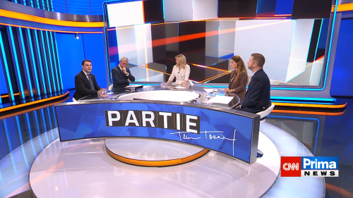 PARTIE TEREZIE TOMÁNKOVÉ, Vít Rakušan, Petr Macinka, Eva Decroix, Karel Havlíček - 19.10. v 11:00