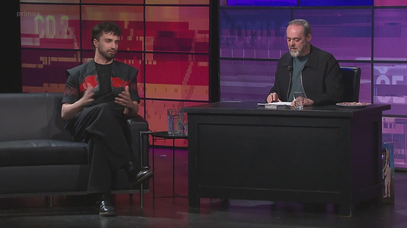 Šimon Bilina v talkshow 7 pádů Honzy Dědka 2026