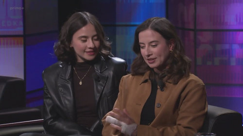 Barbora a Lucie Černé v talkshow 7 pádů Honzy Dědka 2026