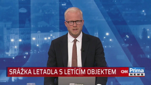 Srážka letadla v Lipsku s letícím objektem