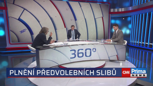 360° (TV), 10.8. v 22:00 - M. Ševčík, Š. Slovák, L. Kubovičová, M. Komárek