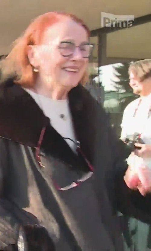 Iva Janžurová si užívá podzim