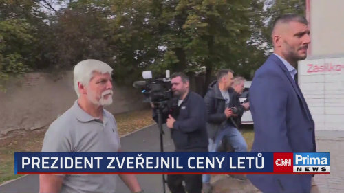 Pavel odhalil cenu za soukromé letadlo
