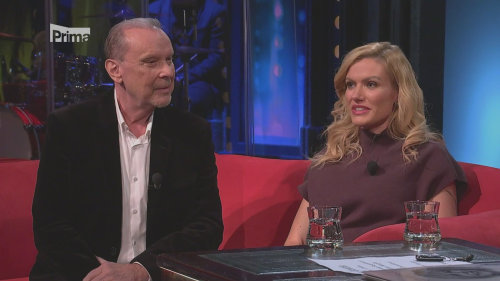 Biatlonistka a zpěvačka Gabriela Soukalová v Show Jana Krause (2025)