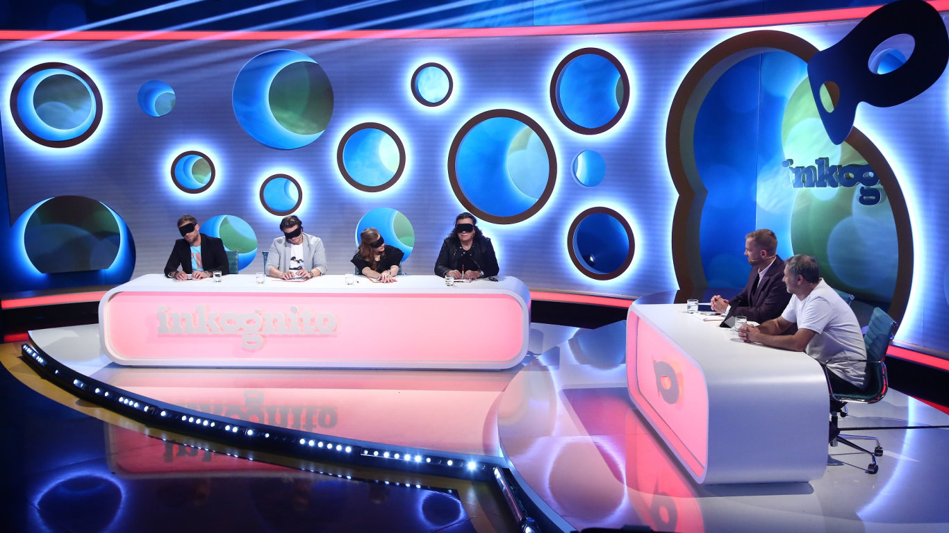 J.Prachař; O.G.Brzobohatý; P.Nesvačilová; Richard Genzer; VIP host D.Gránský