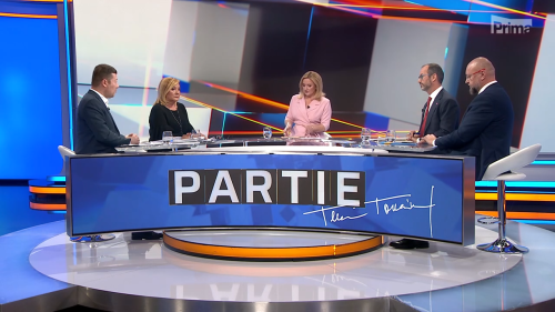 PARTIE TEREZIE TOMÁNKOVÉ, Alena Schillerová, Tomio Okamura, Jan Farský, Jan Bartošek - 26.10. v 11:00