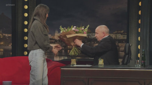 Snowboardistka Zuzana Maděrová v Show Jana Krause (2026)