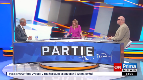 PARTIE Terezie Tománkové, 7.6. v 13:00 - Cyril Svoboda, Jan Macháček