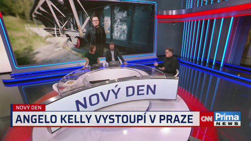 Angelo Kelly v pořadu Nový den