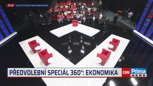 Volby do Poslanecké sněmovny 2025, Předvolební superdebata 360° - 3.9. v 20:00