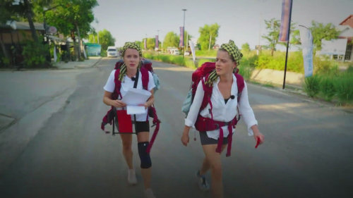 Dvojčata Sandra a Viola Černodrinské v Asia Express