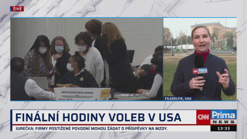 USA prezidentské volby 2024 - 5.11. v 13:30