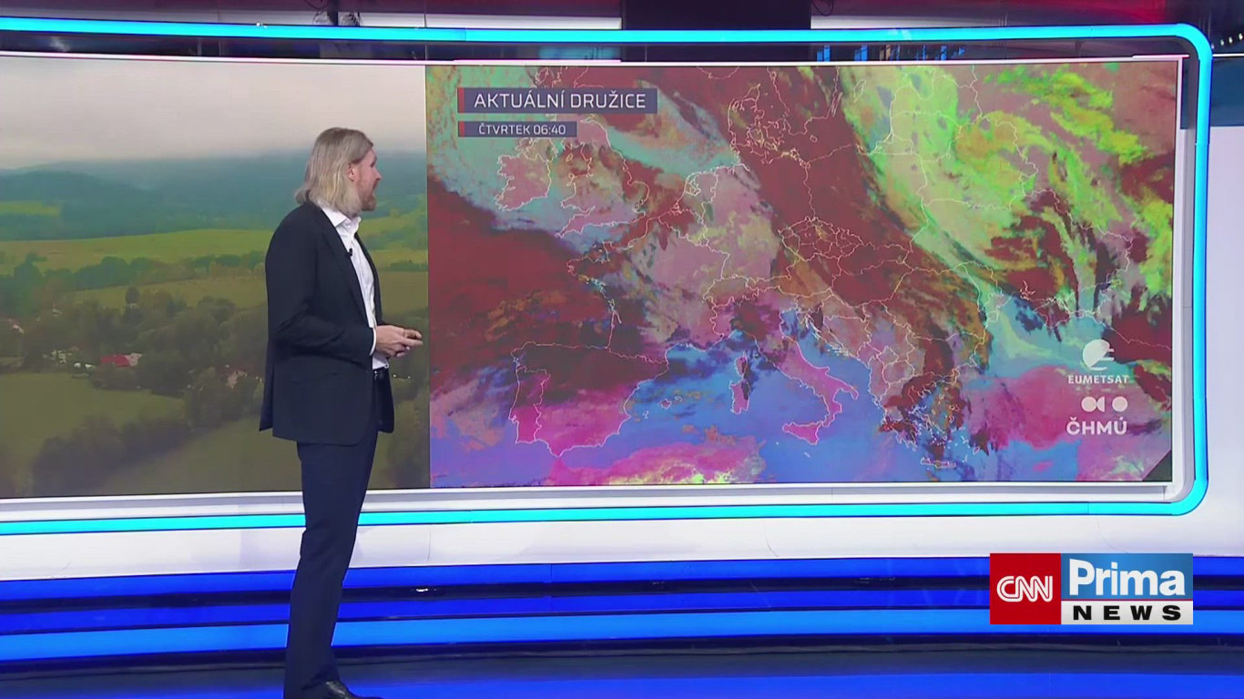 Počasí (22.10.2026 6:50) - CNN Prima NEWS