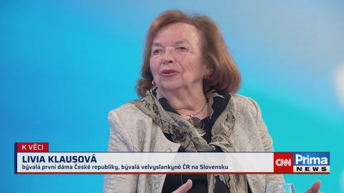 K VĚCI, 12.3. v 12:30 - Livia Klausová