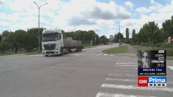 Stopka pro kamiony na Pardubicku