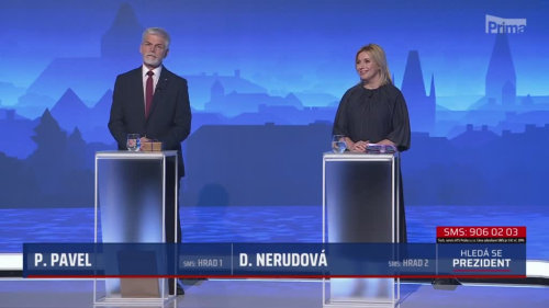 Hledá se prezident, Danuše Nerudová, Petr Pavel - 11.1. v 20:15