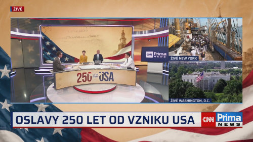 250 let od vzniku USA, 4.7. v 16:00