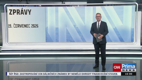 ZPRÁVY, 19.7. v 16:00