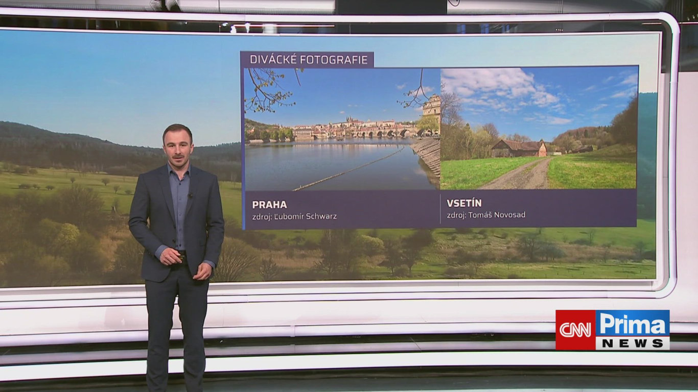 POČASÍ, 17.4. v 15:14 - POČASÍ - CNN Prima NEWS
