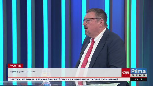 PARTIE Terezie Tománkové, 13.9. v 13:00 - Miroslav Singer, Petr Nečas