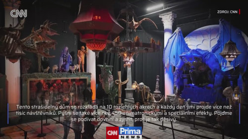 Podívejte se do zákulisí populárního strašidelného domu v USA