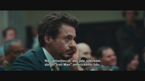 Český trailer filmu Iron Man 2