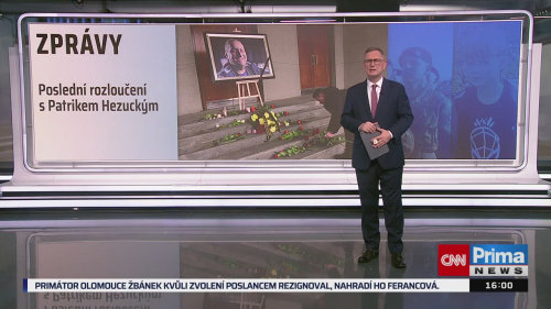 ZPRÁVY, 12.12. v 16:00