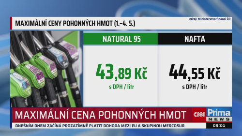 ZPRÁVY, 1.5. v 09:00