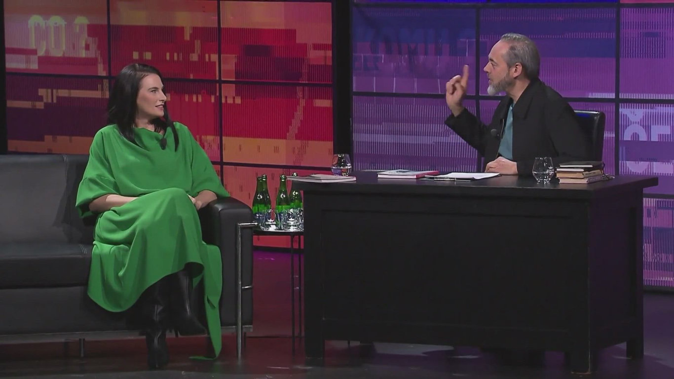 Iva Frühlingová v talkshow 7 pádů Honzy Dědka 2025