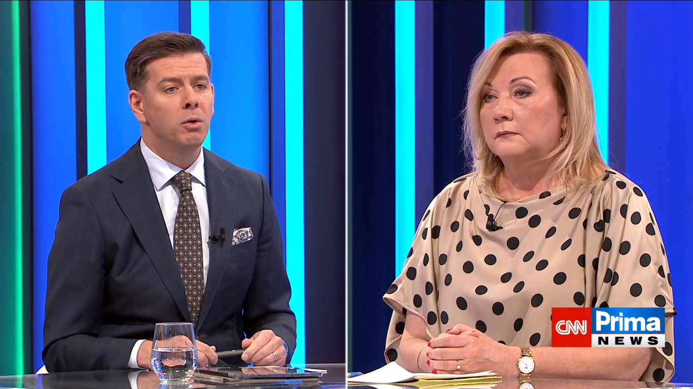 Partie Terezie Tománkové: Názorový střet Jana Skopečka (ODS) a Aleny Schillerové (ANO)