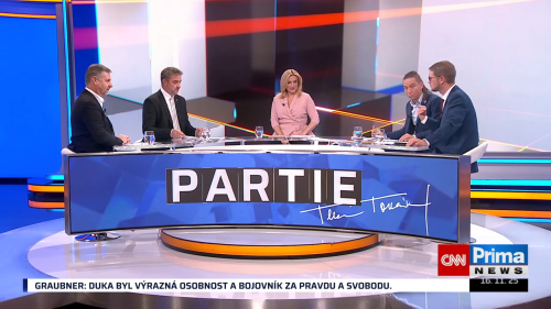 PARTIE TEREZIE TOMÁNKOVÉ, 16.11. v 11:55 - Ivan Bartoš, Radek Koten, Matěj Ondřej Havel, David Pražák