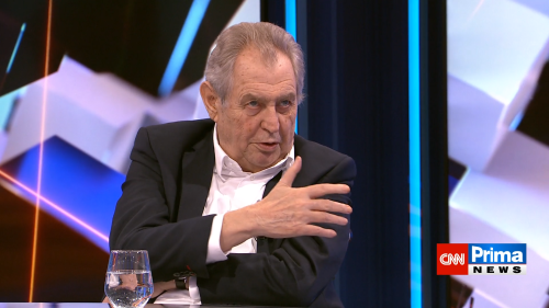 PARTIE TEREZIE TOMÁNKOVÉ, Miloš Zeman - 9.3. v 11:50