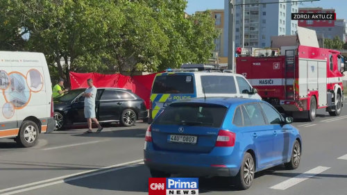 V Letňanech zemřel po střetu s autem motorkář