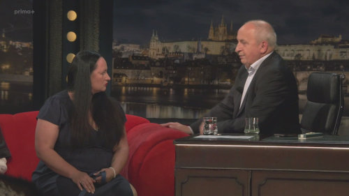Lucie Cachová, zakladatelka projektu Kozí terapie v Show Jana Krause (2026)