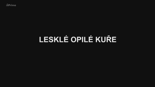 Lesklé opilé kuře